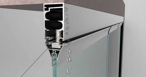 cam balkon yağmur kanalı