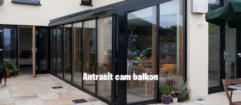 Antrasit cam balkon