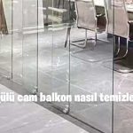 Sürgülü cam balkon nasıl temizlenir?