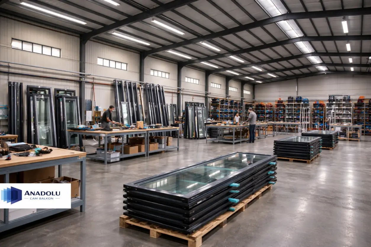 cam balkon imalatı İstanbul cam balkon üretim atölyesi ve montaj hizmeti