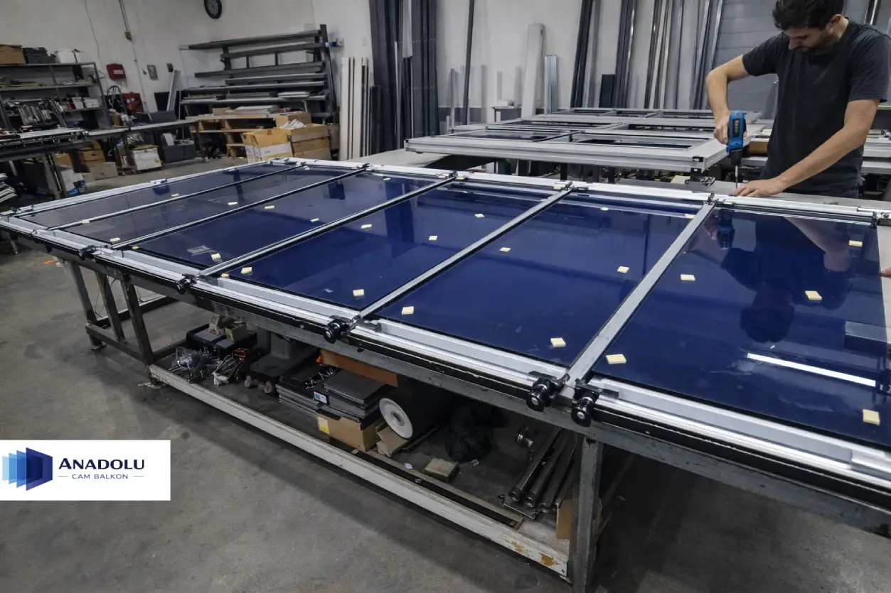 cam balkon üretimi ve montaj süreci İstanbul cam balkon imalat ve montaj hizmeti