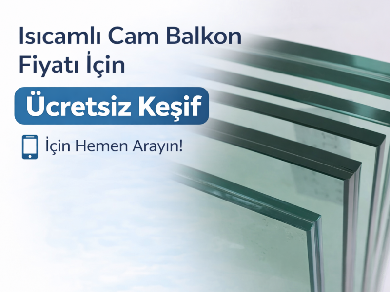 İstanbul ısıcamlı cam balkon fiyatları ücretsiz keşif ve montaj hizmeti