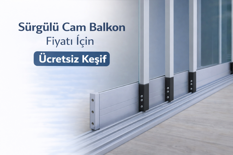 İstanbul sürgülü cam balkon fiyatları ücretsiz keşif ve montaj hizmeti