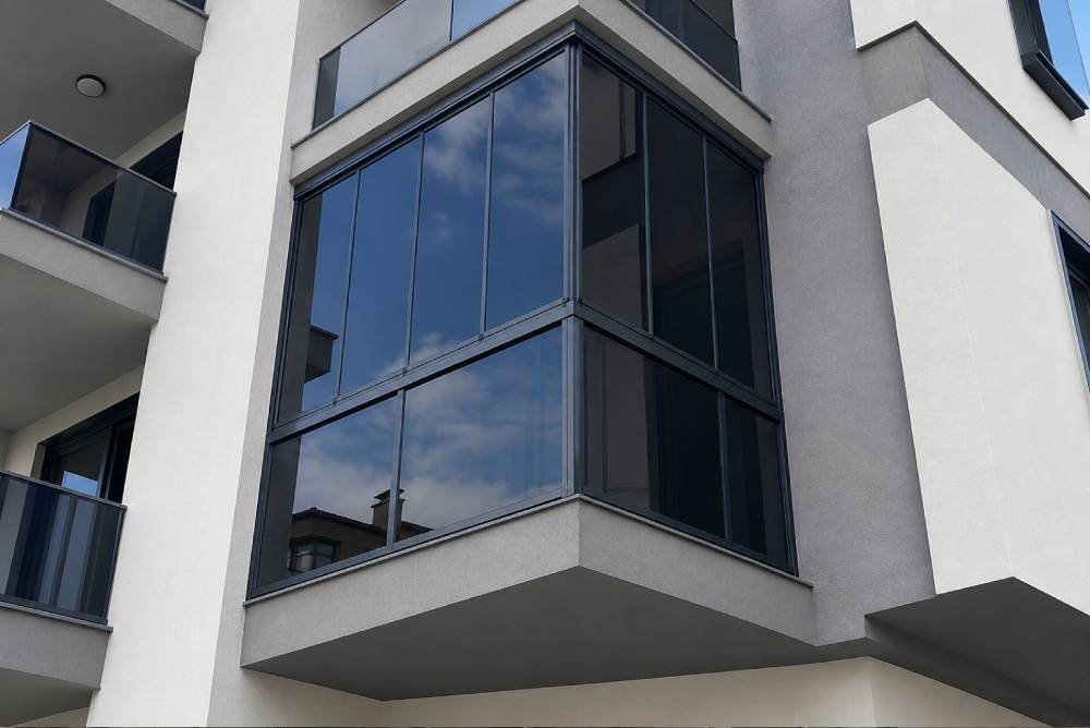 Antrasit cam balkon avantajları