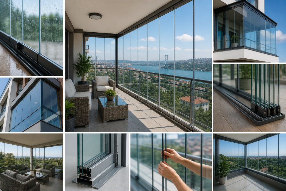 Şeffaf cam balkon avantajları